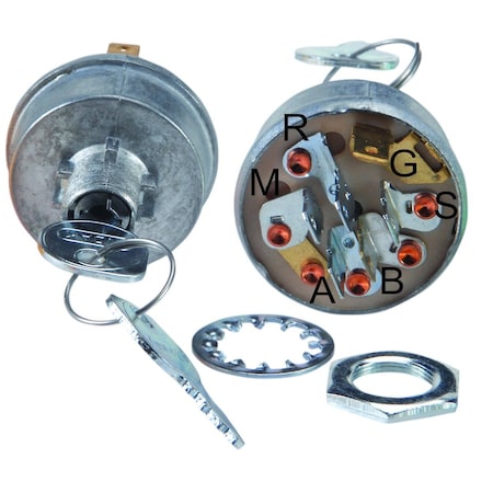 Sunbelt Ignition Switch 1.63" x1.63" x3.03" A-B1SB7280